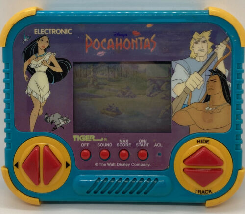 Disney Pocahontas Handheld Tiger Electronics 1994 Electronic Game Works Tested!