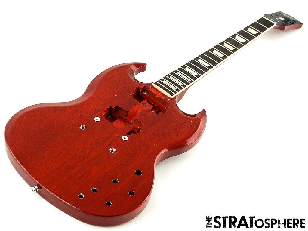 2022 Gibson Usa Sg Standard Model Body & Neck Mahogany Nitro Heritage Cherry