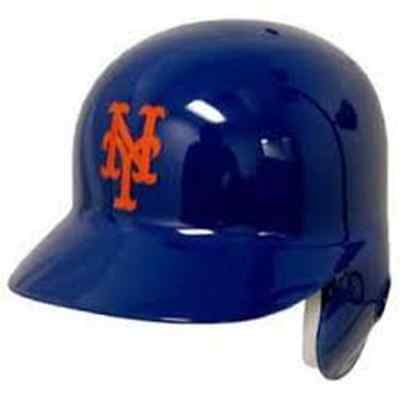 Two New York Mets Baseball Helmet Vinyl Sticker Decal Batting Helmet Decal