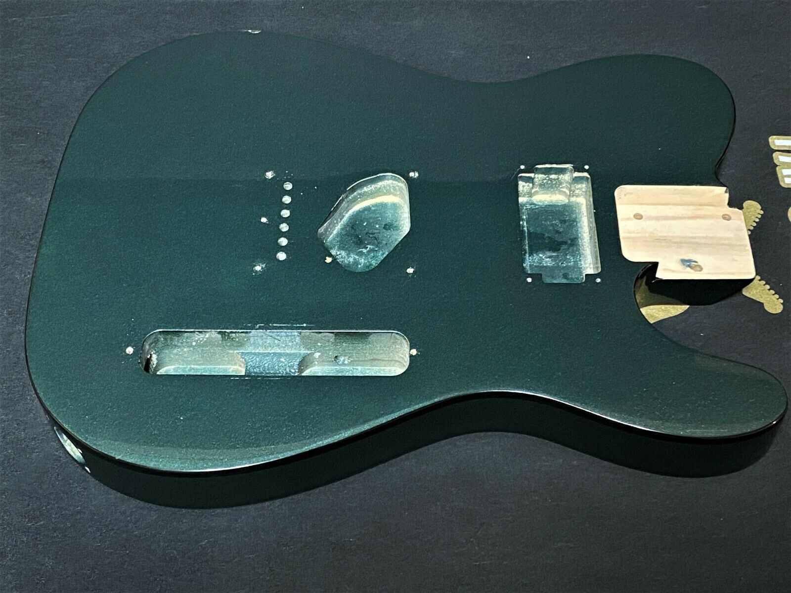 New Fender Squier Contemporary Gunmetal Metallic Body